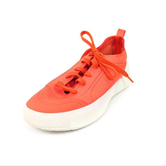 Adidas by Stella McCartney Shoes - Adidas by Stella McCartney Womens Shoes Orange Treino Lace Up Sneakers Size 7
